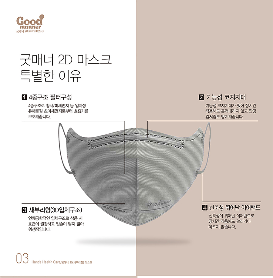 good manner 2d mask